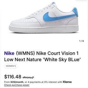 NIKE COURT VISION low 1 sneakers